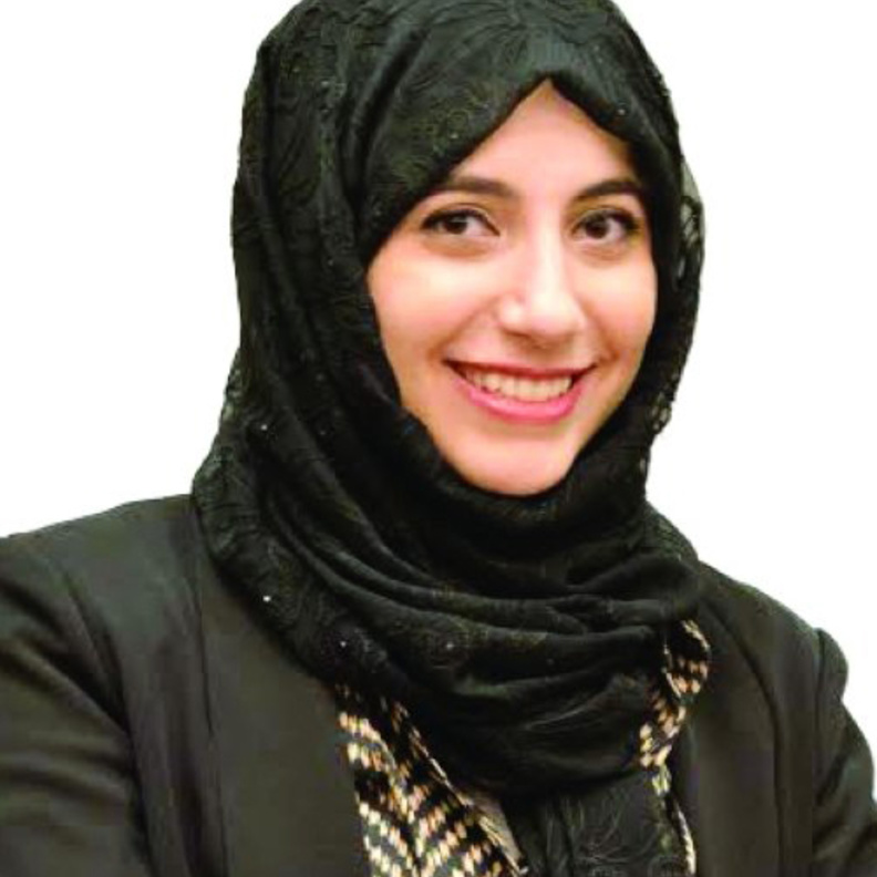 المبتعثة غفران الحجي