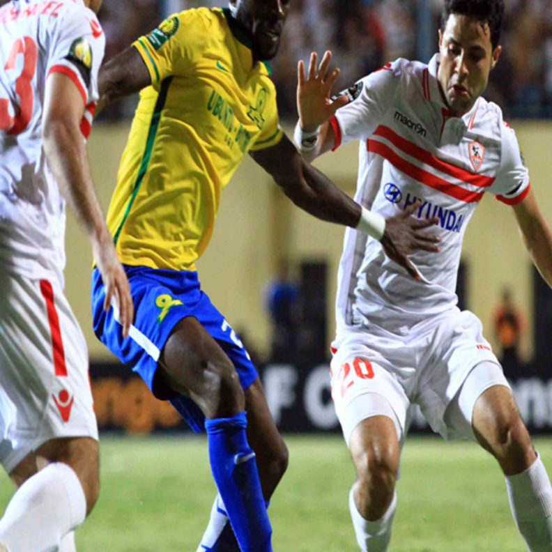 من لقاء الزمالك وصن داونز