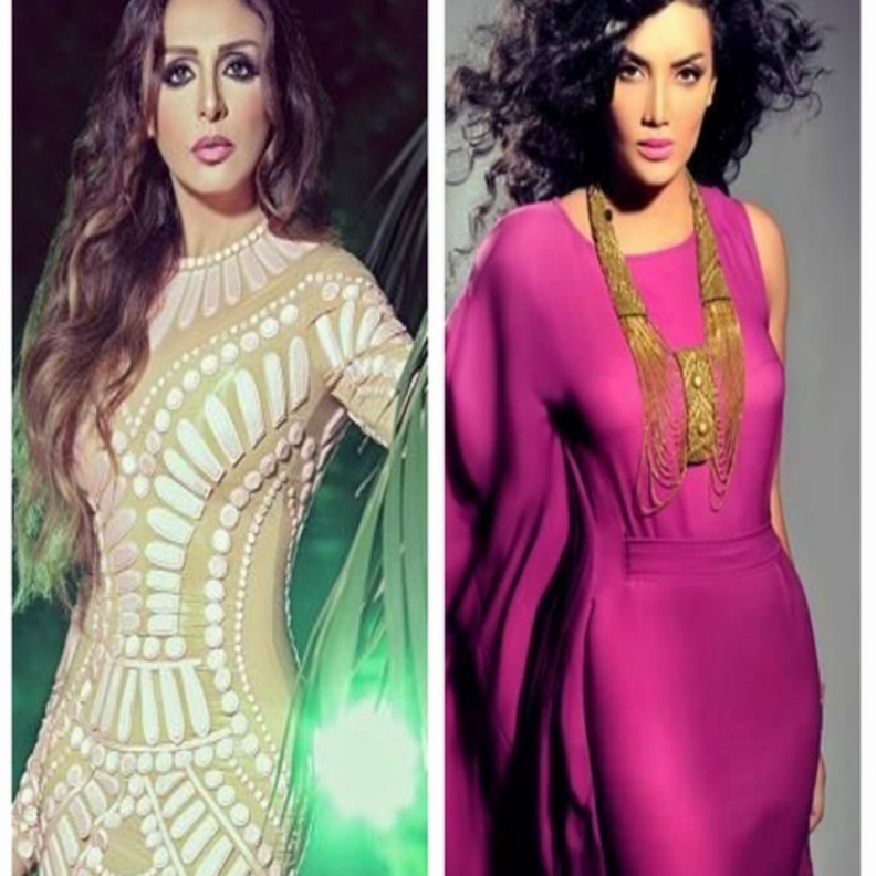 غادة عبد الرازق متألقة بالفساتين القصيرة