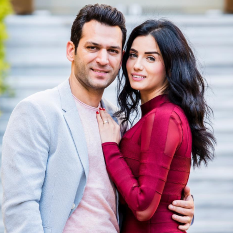 مراد يلديرم وايمان الباني