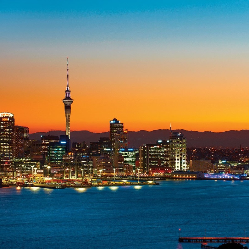 new zealand at night