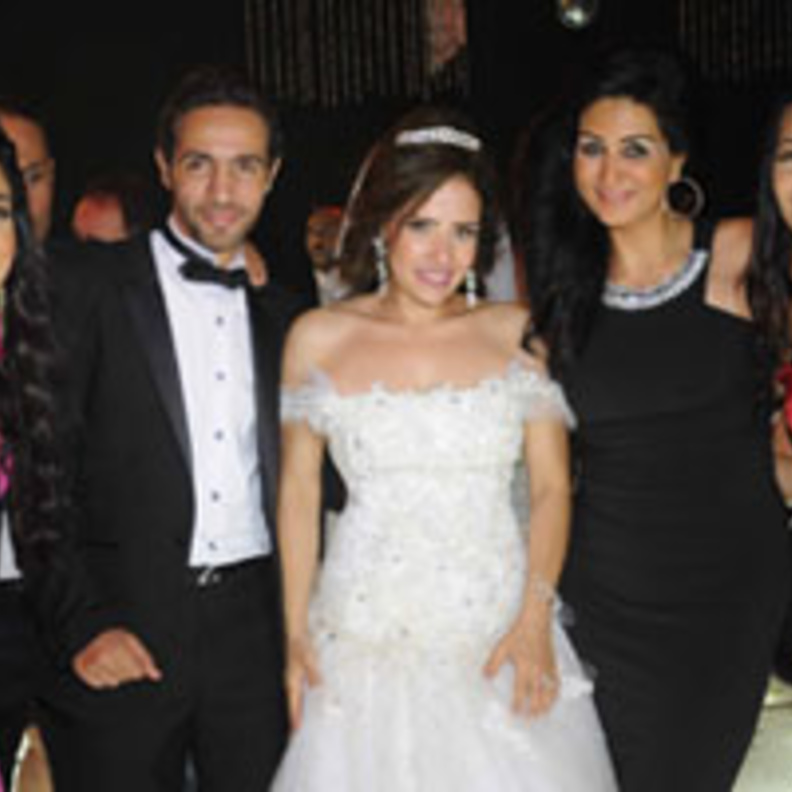 زفاف الفنانة نيرمين زعزع  