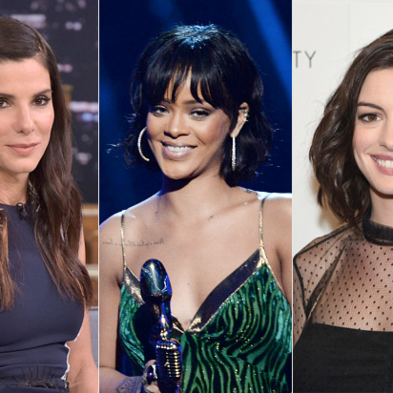 آنا هاثاواي - ريهانا - ساندرا بولوك