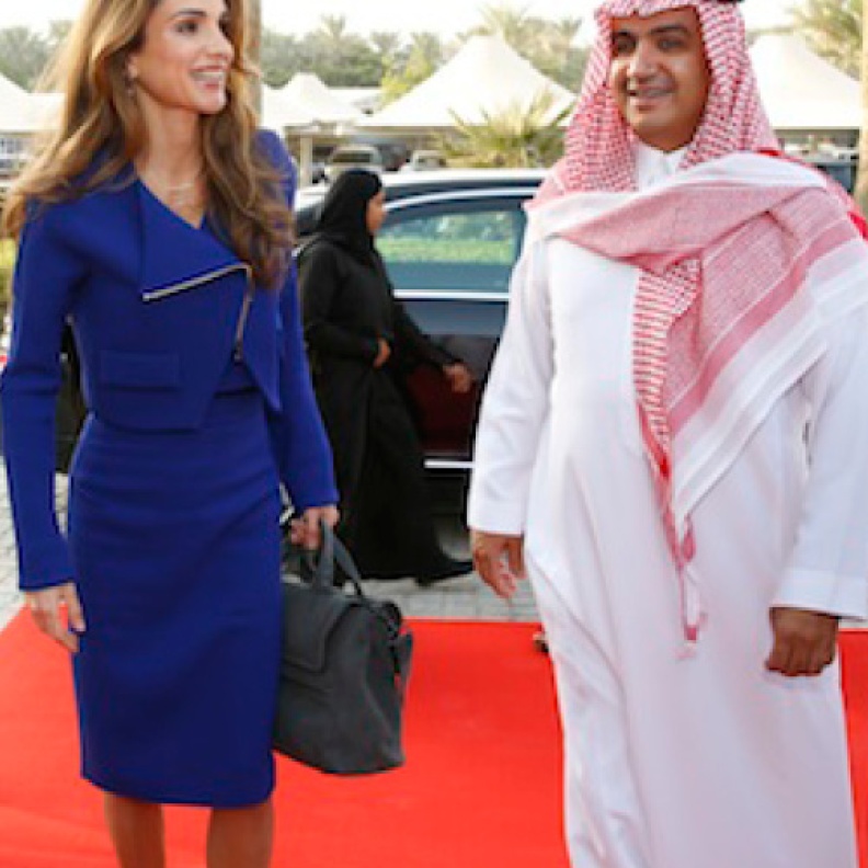الملكة رانيا العبدالله في زيارة خاصة إلى المقر الرئيسي لـ "مجموعة MBC" وقناتي "العربية" و"الحدث" في دبي