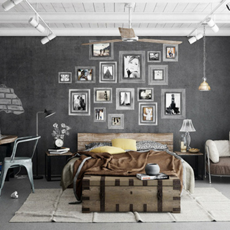 قطع أثاث جميلة من الخشب غير المصقول!