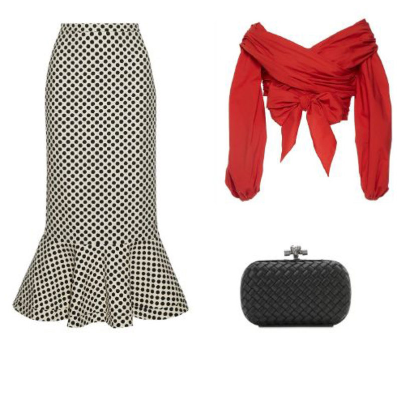 مميزة في التنورة لحضور كأس دبي