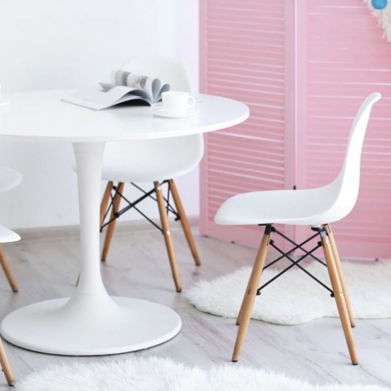 الفرو في الديكور لجر طاقة الثراء و اللون الزهري لطاقة الحب