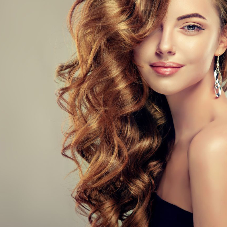 تسريحة نصف رفعة