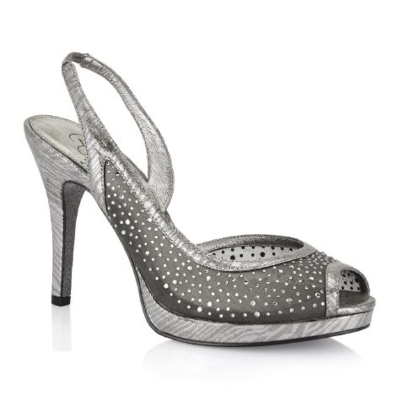 حذاء GEORGI Gunmetal الفضي