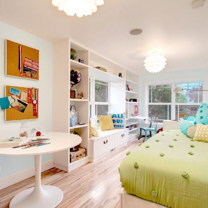 ديكورات معدنية غاية في البساطة لغرفة نوم طفلك