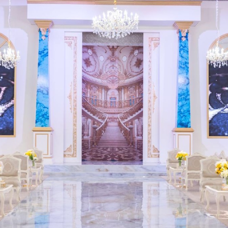 ديكور زفاف المصمم سعد الفهد