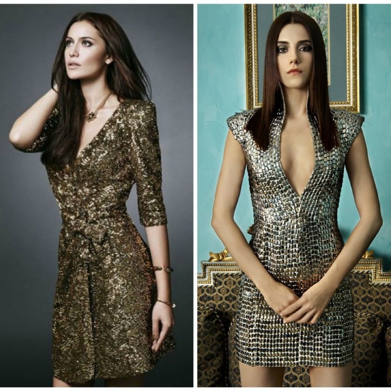 فنّ ورقي في الجلسات التصويرية باطلالات جذابة بأسلوب فريد ومبدع