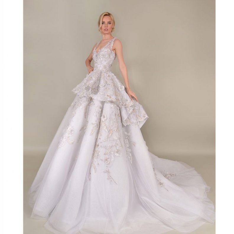 اناقة فستان زفاف توفيق حطب