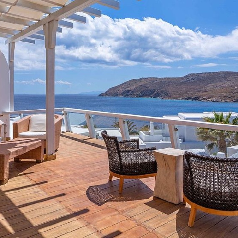 فندق Archipelagos Luxury – إطلالة الشرفة Archipelagos Luxury Hotel, Terrace View