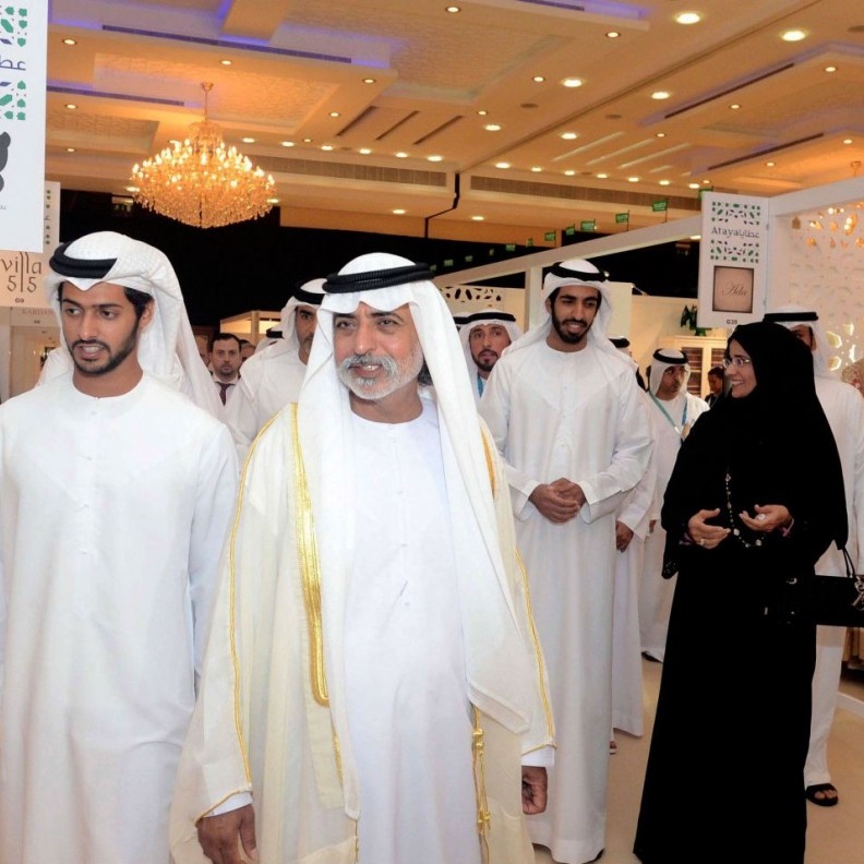 الشيخ نهيان والشيخ زايد.