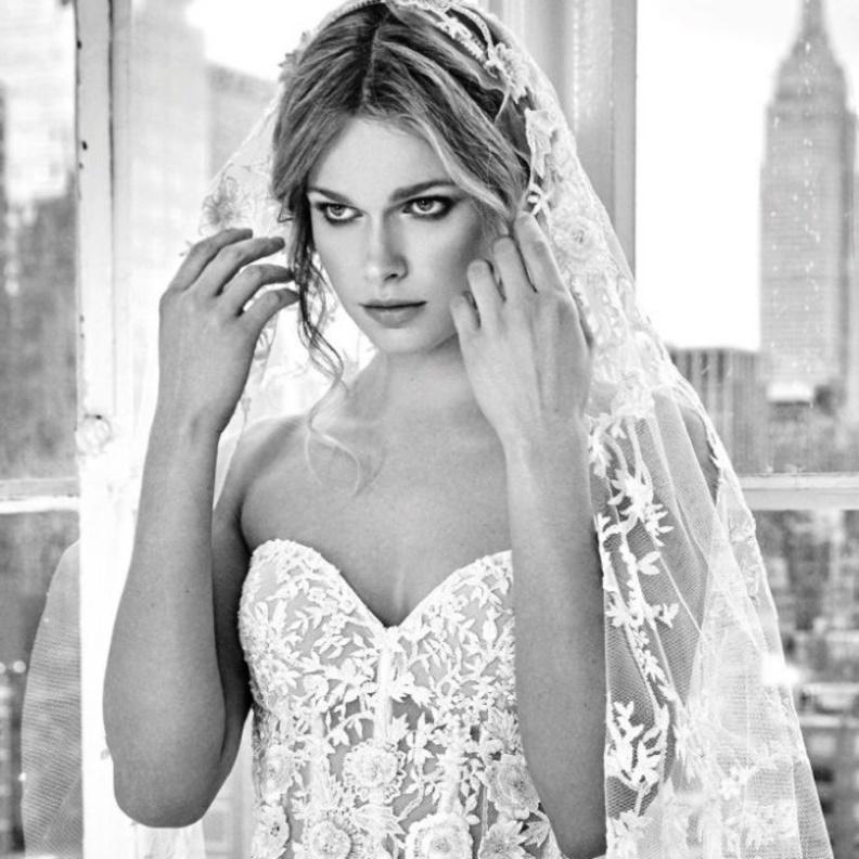 فستان عرس من زهير مراد من التول الناعم