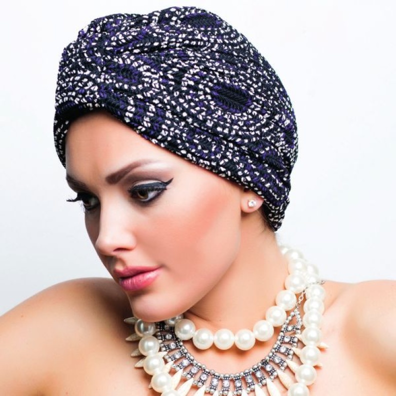 مصممة التوربان مي العايد لـ هي: أوجدت  سرّاً جديدا لأناقة المرأة 