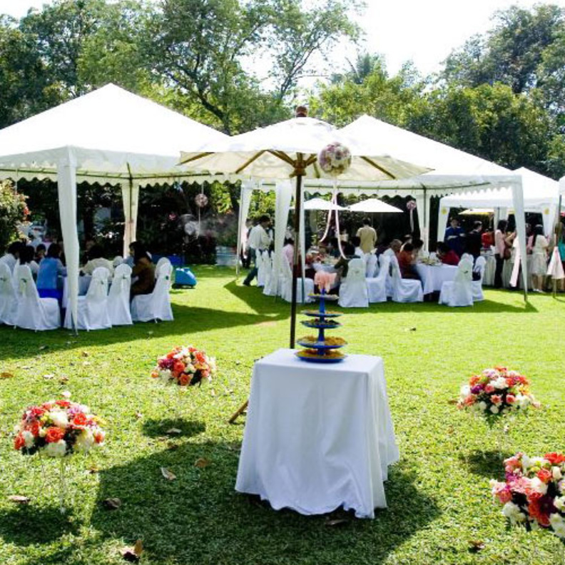 حفل زفاف يدمج بين البساطة والفخامة في مكان واحد