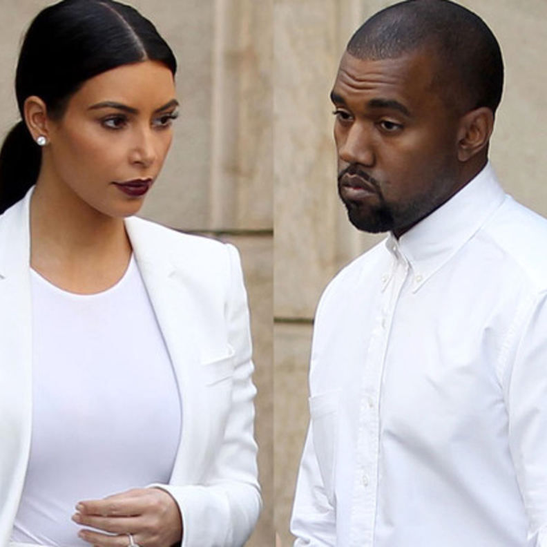 كاني ويست وكيم كارداشيان