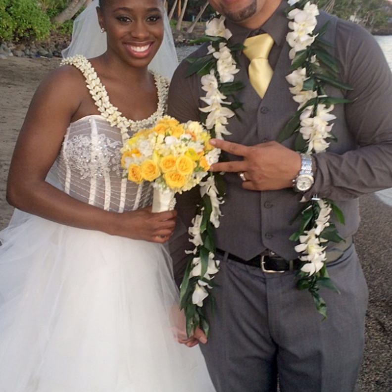 حفل زفاف خيالي لترينتي مكاري وجوناثان فاتو 