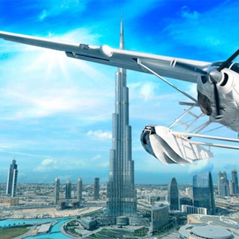 أوقات لامثيل لها على الطائرات البحرية في أجواء الإمارات 