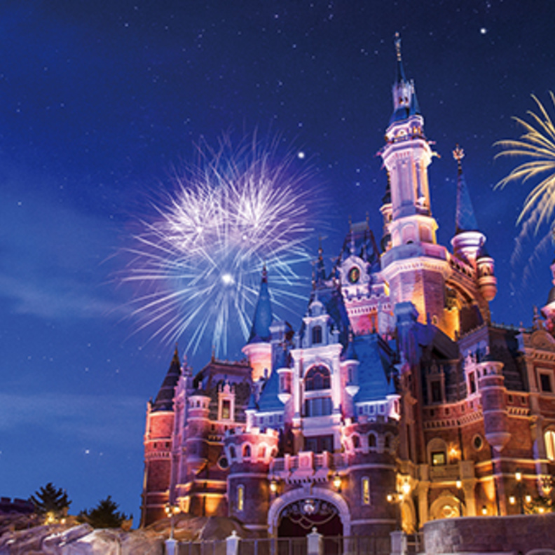 مدينة ملاهي ديزني الجديدة في شنغهاي