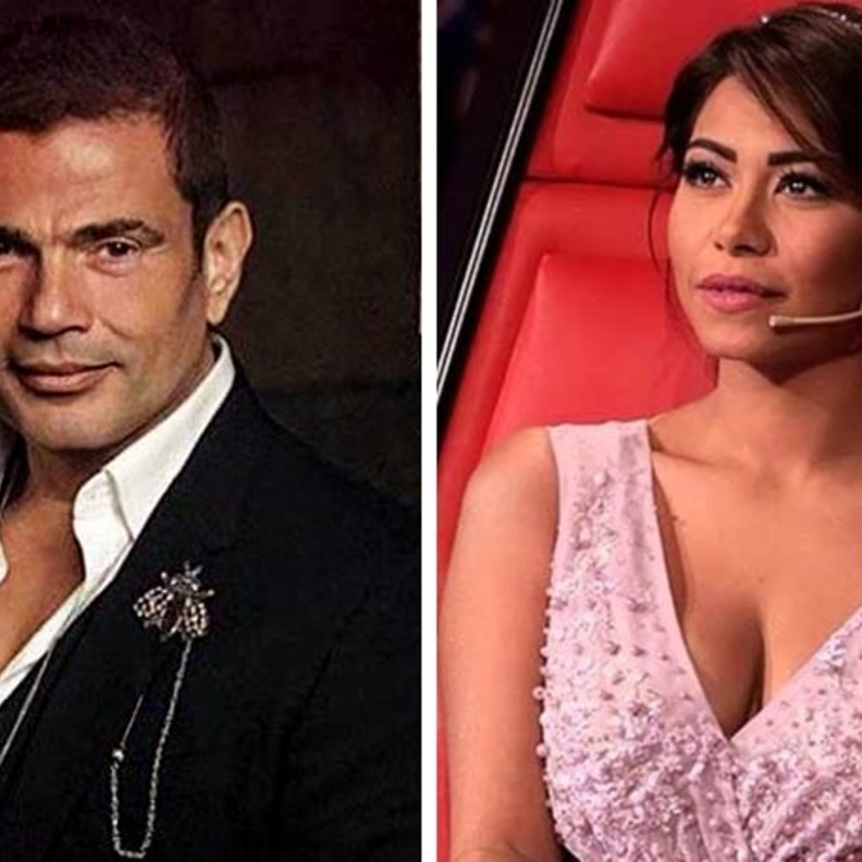 عمرو دياب وشيرين