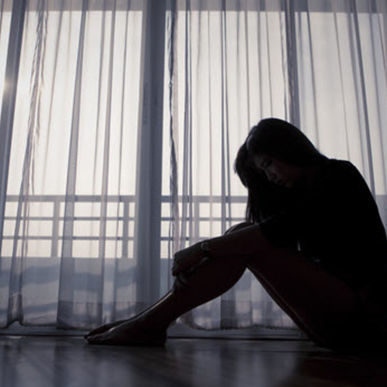 المرأة المعنَفة 