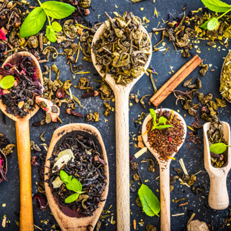 أنواع الشاي المختلفة