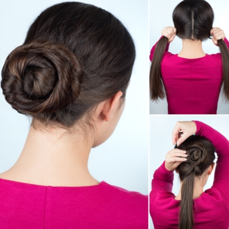 تسريحة شعر الكعكة 2017