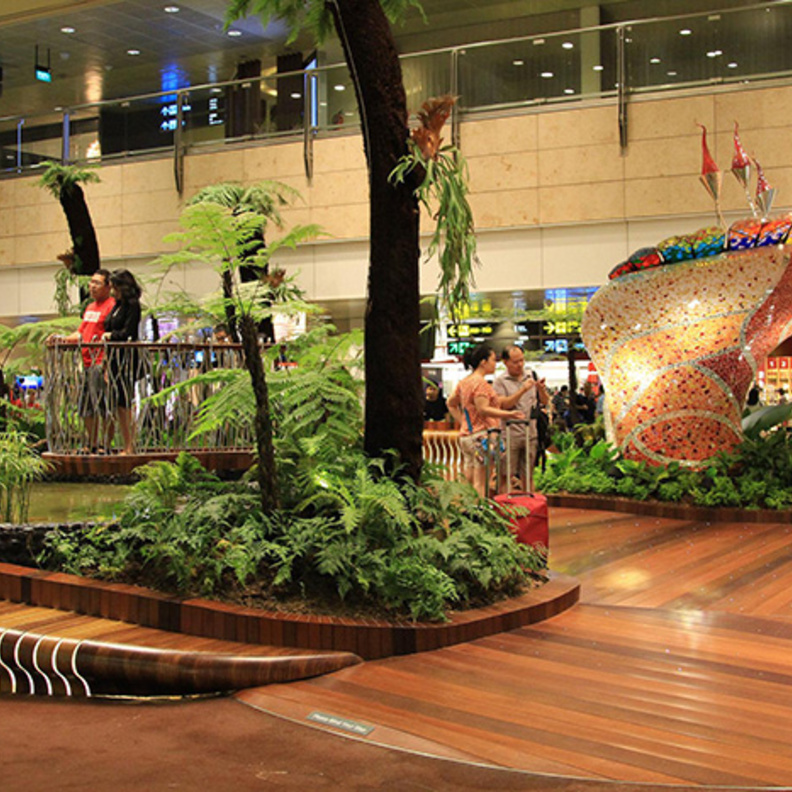 1. مطار شانغي، سنغافورة