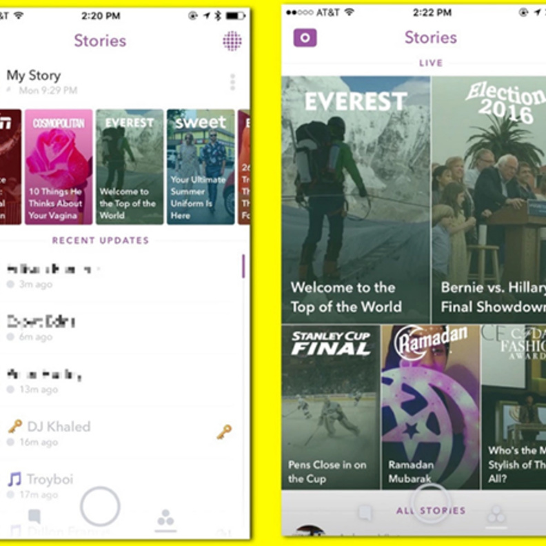سناب شات .. الإعلام أولا