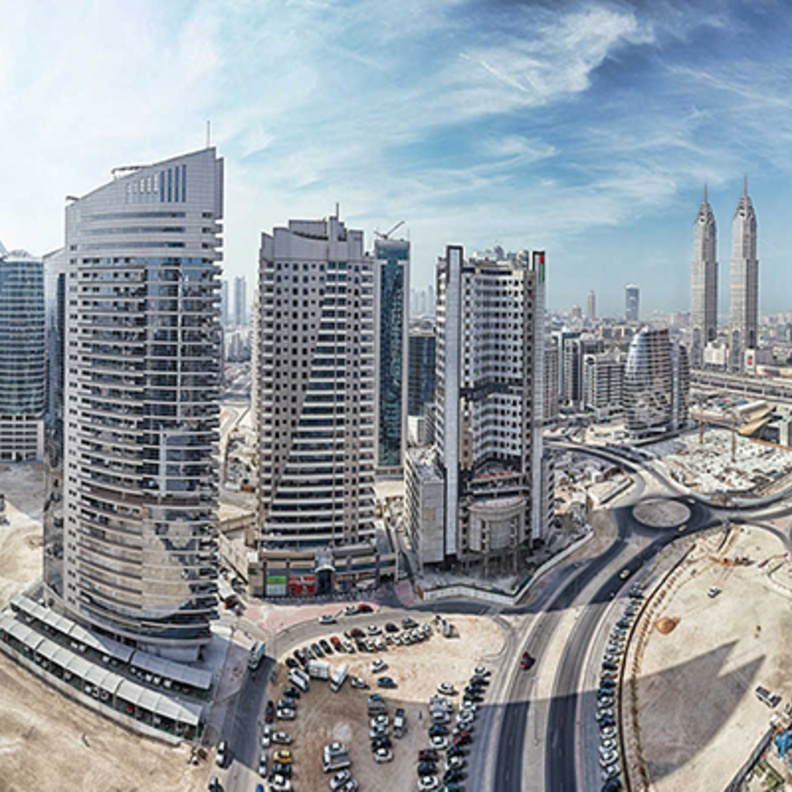 منطقة تيكوم في دبي تتحول إلى برشا هايتس