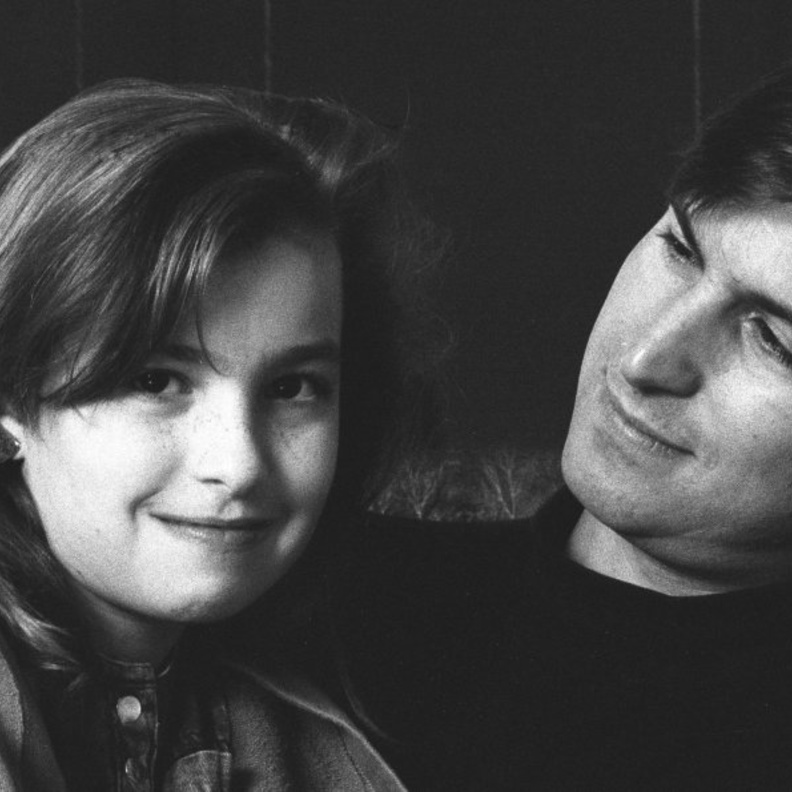 ستيف جوبز وأبنته