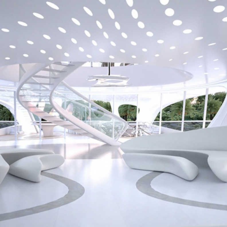 المعمارية العراقية "زها حديد" تصمم أروع يخت في العالم