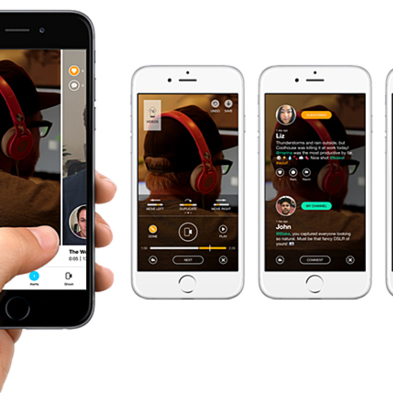 Vervid تطبيق لتسجيل مقاطع الفيديو بشكل عمودي!