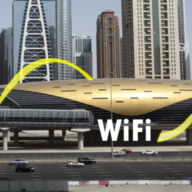 الـ"واي فاي" .. مجاناُ في مترو وترام دبي