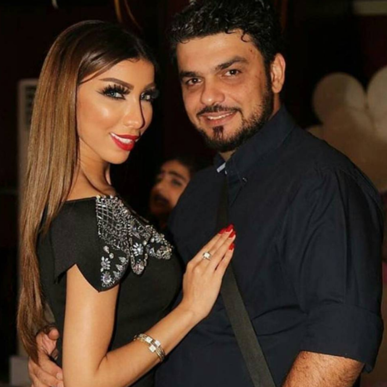 دنيا بطما وزوجها