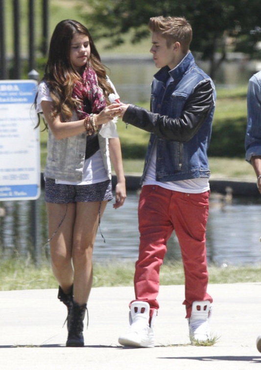 جاستن بيبر و سيلينا غوميز