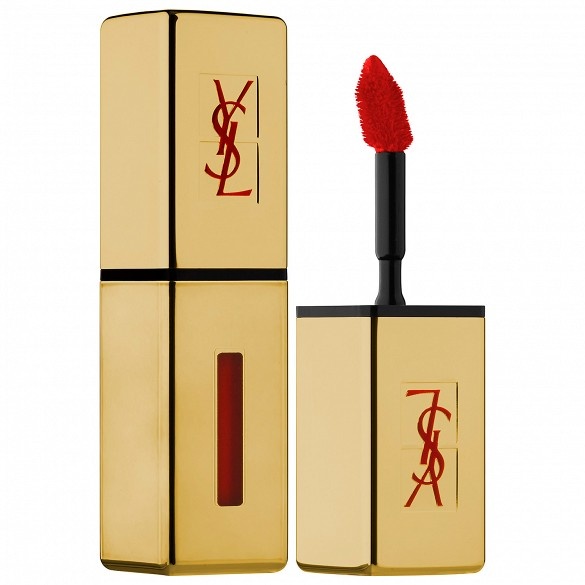 Yves Saint Laurent ROUGE PUR COUTURE Vernis A Lvres Collectors Glossy Stain