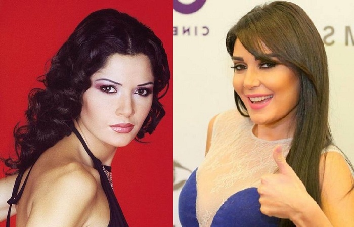 سيرين عبدالنور وموضة الحواجب الرفيعة منذ سنوات ماضية