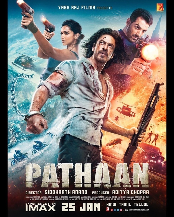 الصورة الدعائية لفيلم "Pathaan"