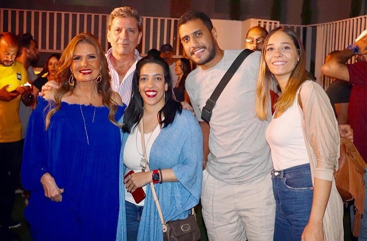 خالد سليم مع زوجته الفنانة يسرا