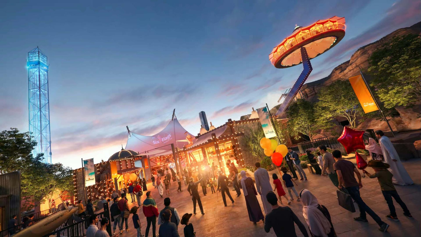  أجواء استثنائية من المتعة والترفيه في Six Flags مدينة القدية