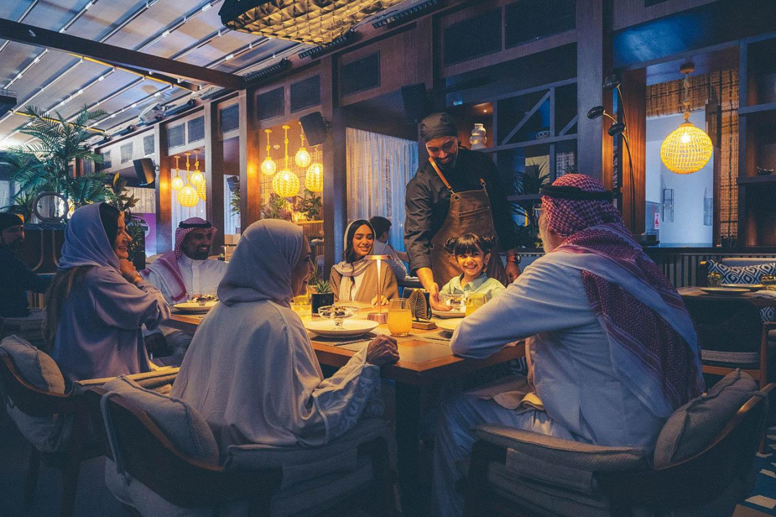  أجواء خيالية للعائلة السعودية في منتجعات تواجا 