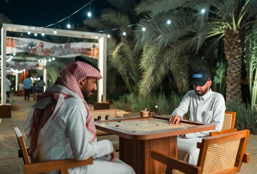  السعادة في عيون زوار الدرعية في العيد 
