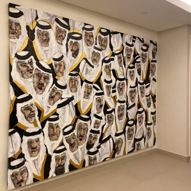  محمد الخياط يرسم مشاهد تُقرأ بالقلب لا بالعين فقط. 