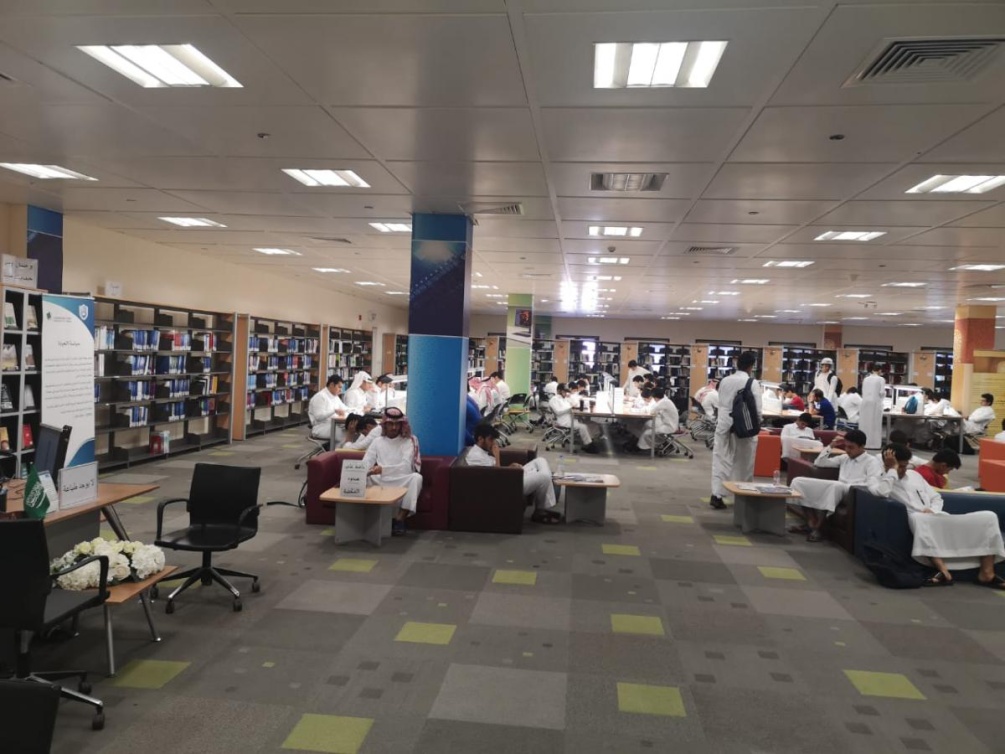  مكتبة جامعة الملك سعود في الرياض 