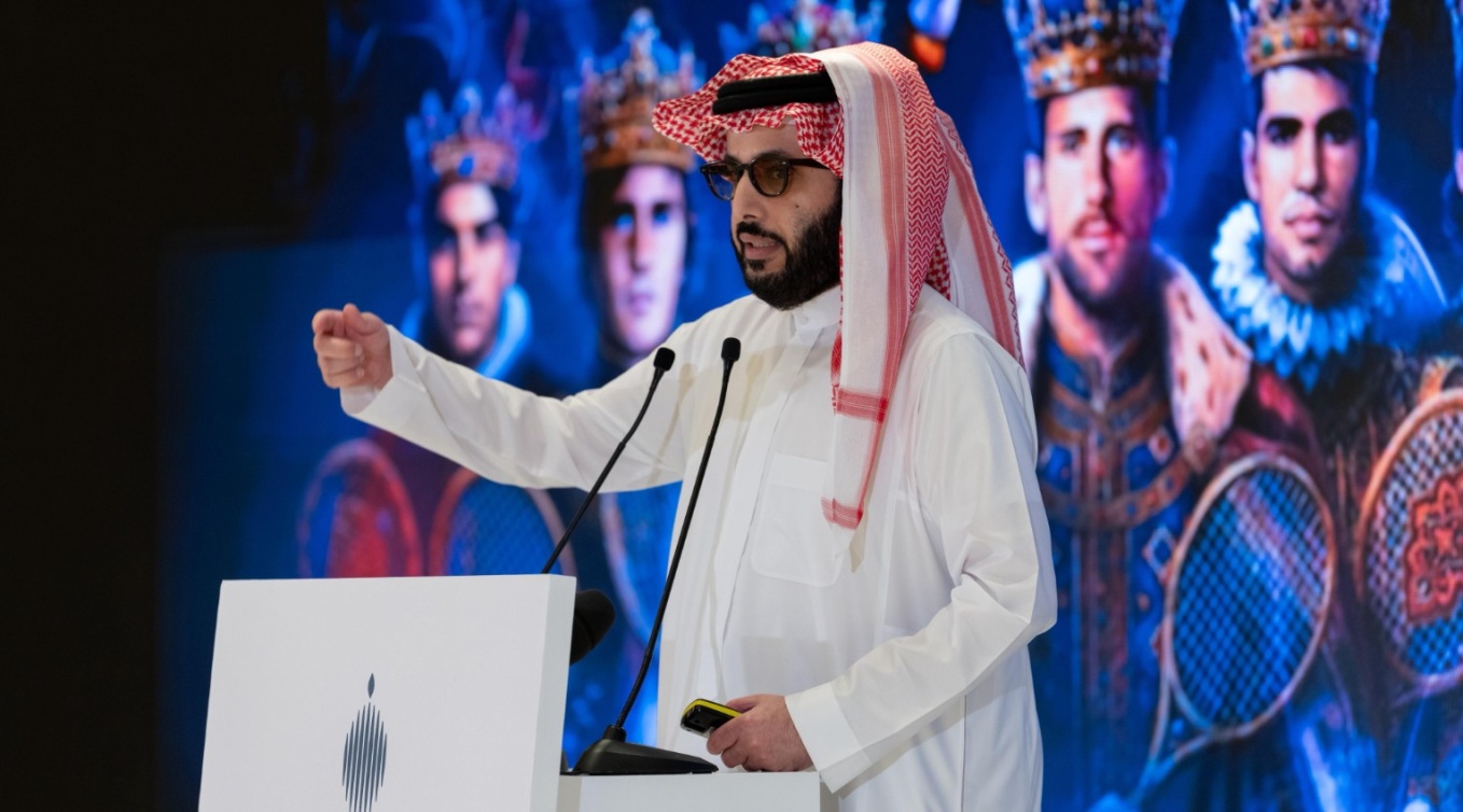 معالي المستشار تركي آل الشيخ يشرح للحضور تفاصيل فعاليات موسم الرياض في نسخته الجديدة 