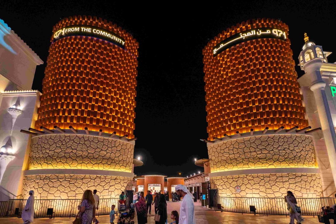  تجارب إماراتية أصيلة تنتظر الزوار في عيد الأتحاد بالقرية العالمية في دبي 